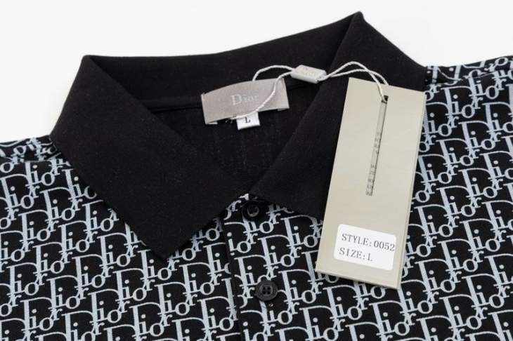Dior Polo Shirts Short _SKUDiorM-3XLtltx0328468